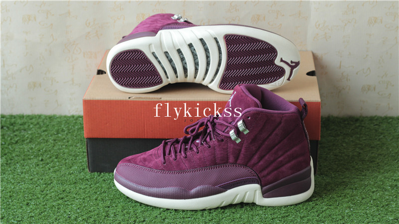 Air Jordan 12 PSNY Bordeaux Suede